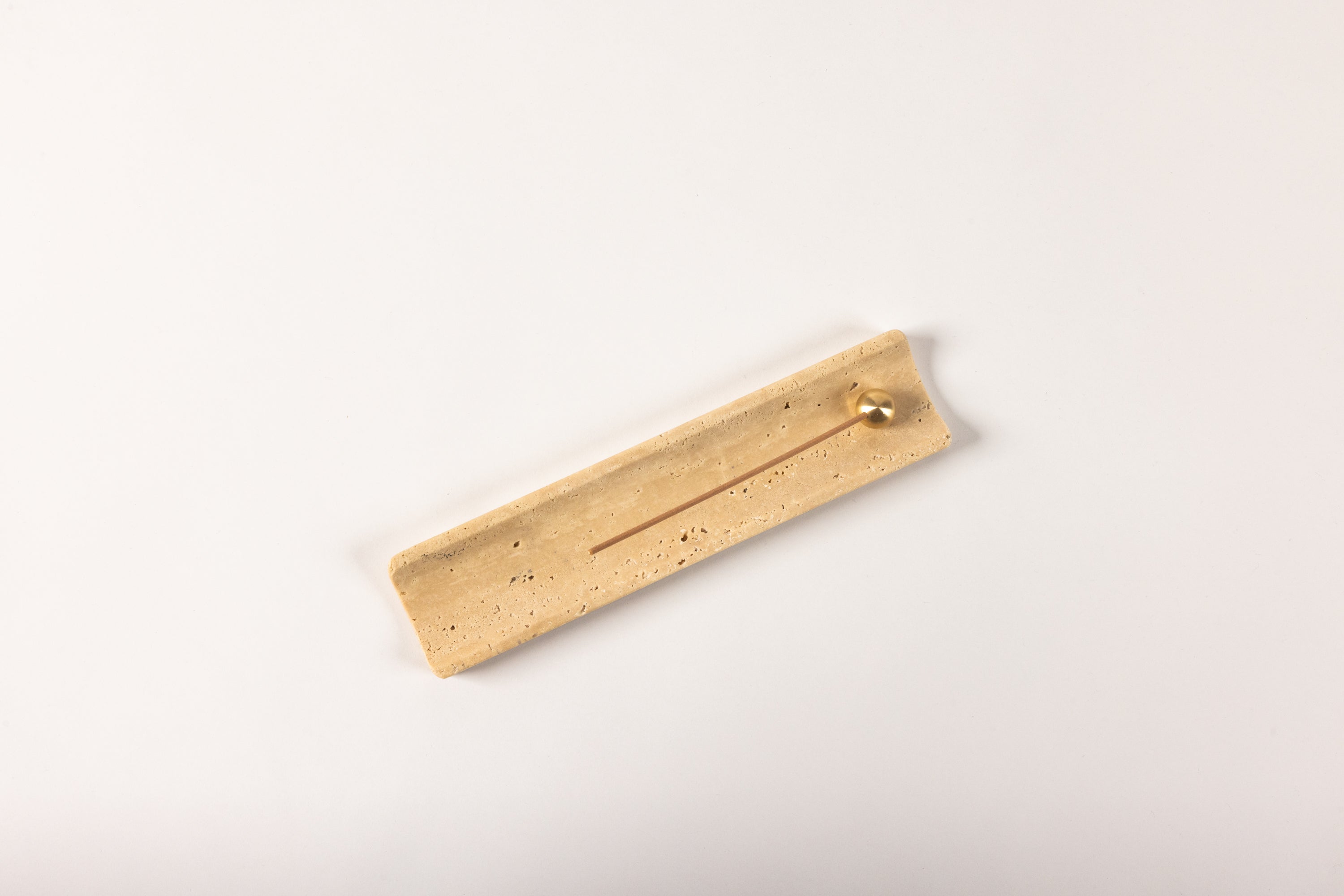 Beige - Marble Incense Tray