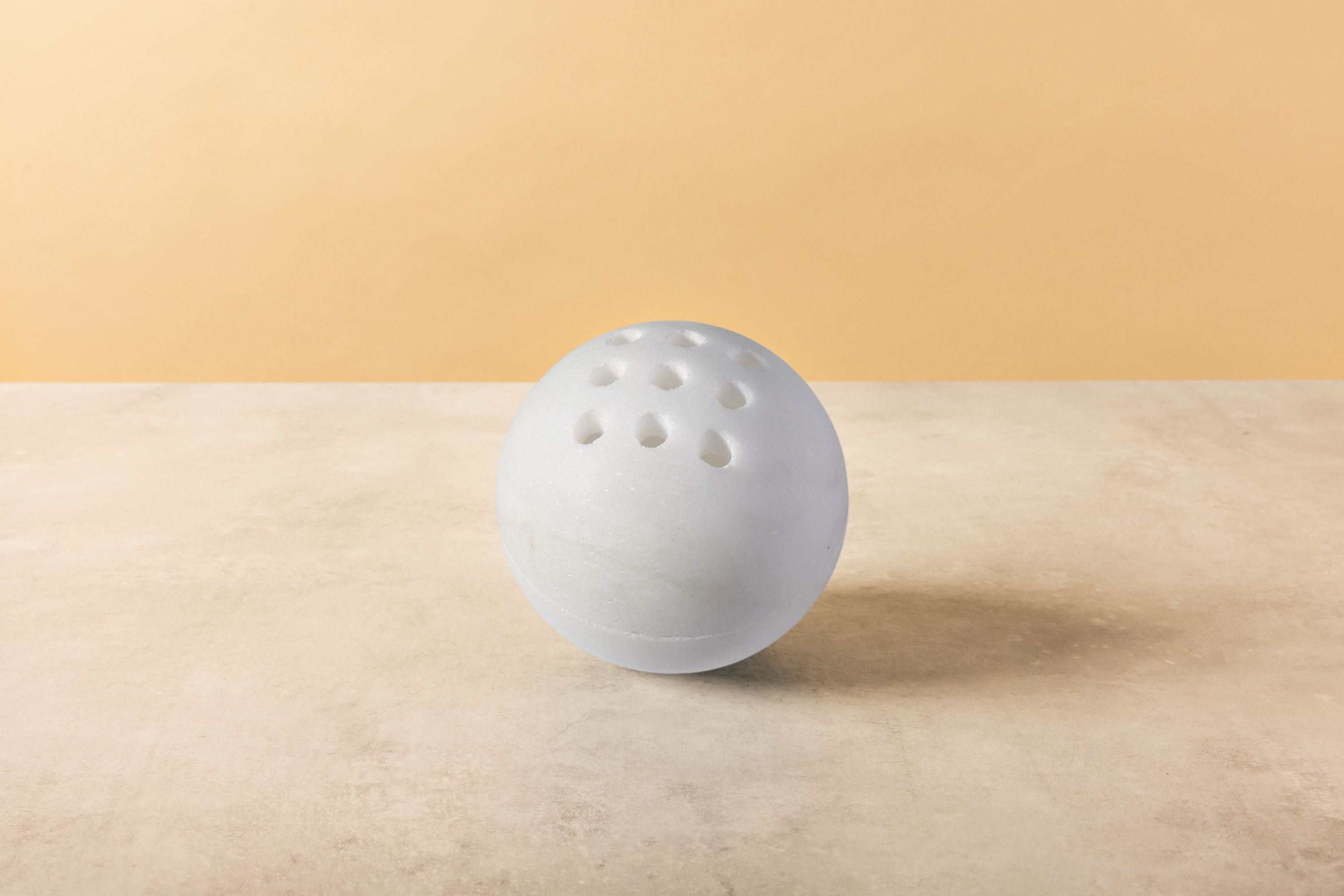 Ivory - Marble Incense Sphere